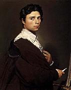 Jean-Auguste-Dominique Ingres Self-Portrait oil